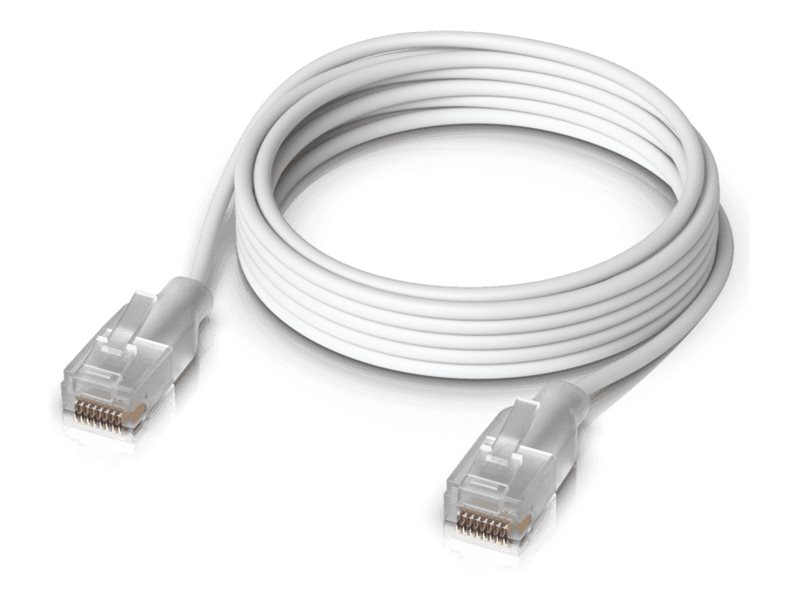 Ubiquiti UniFi Patch-Kabel CAT 6 RJ-45 8 m Etherlighting Weiß