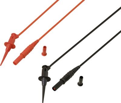 Voltcraft MSL-525 Messleitung 4 mm Sicherheits-Stecker 1.2 m Rot Schwarz 1 Paar (VC-17182165)