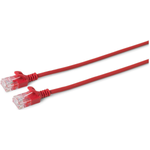 Microconnect W125628037 Netzwerkkabel 7,5 m Cat6a U/UTP (UTP) Rot (V-UTP6A075R-SLIM)