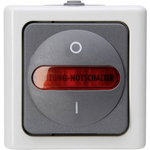 Kopp 562356009 Rocker switch 2P Rot - Weiß Elektroschalter (562356009)