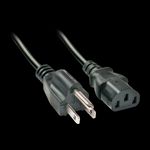 Lindy Stromkabel NEMA 5-15P (S) zu power IEC 60320 C13 (30338)