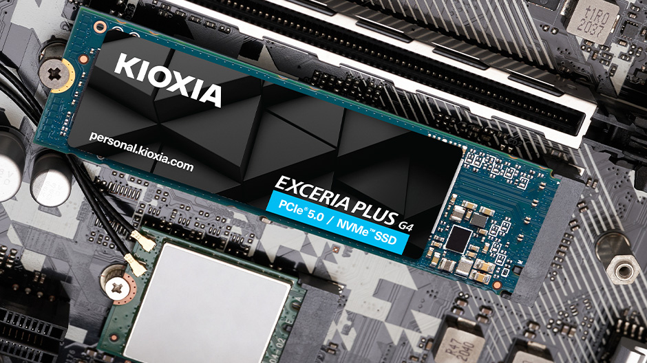 Kioxia EXCERIA PLUS G4 1 TB SSD M.2 2280 PCIe Gen5 x4 NVMe