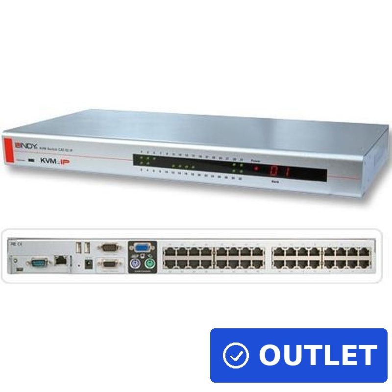Lindy KVM Switch CAT-32 IP (39631)