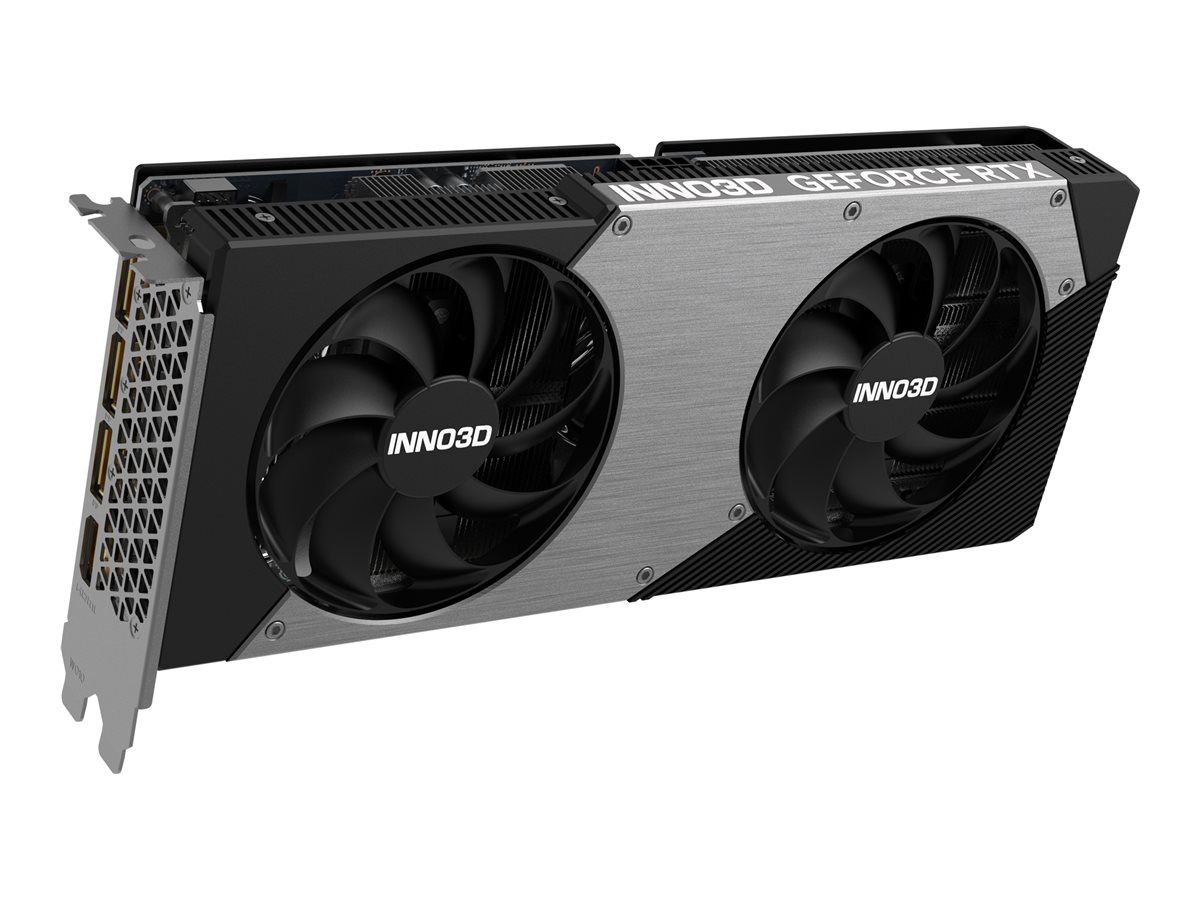 Inno3D GeForce RTX 5060 Ti 8 GB TWIN X2 Grafikkarte Schwarz, Grau
