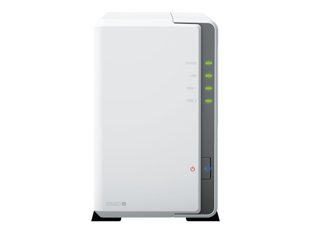 Synology DiskStation DS223J NAS-Server 2-Bay 1 GB RAM Weiß