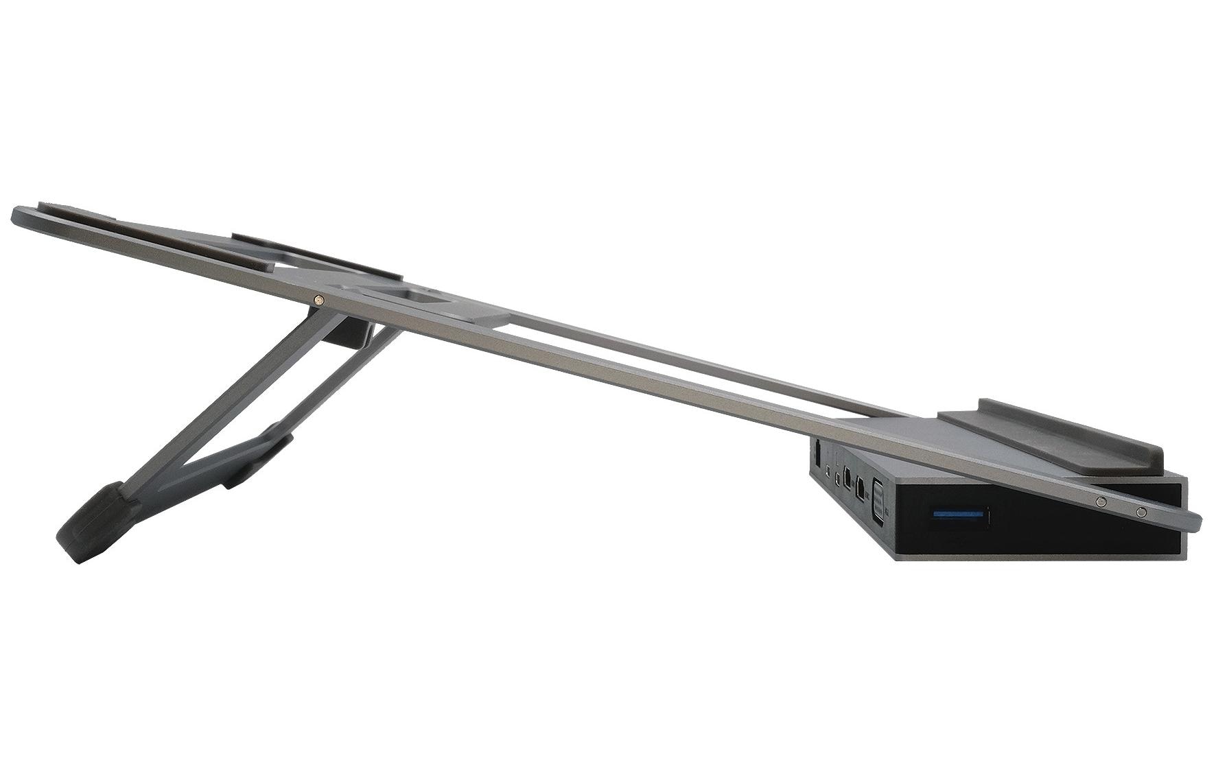 Exsys EX-1223HM Dockingstation USB 3.2 Gen 1 Type-A Silber