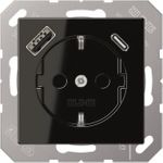 Jung SCHUKO Steckdose mit USB Typ AC A1520-15CASW (A1520-15CASW)