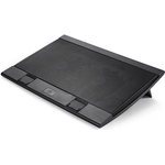 Deepcool Laptop-Kühler Wind Pal FS, schlank, portabel, hohe Leistung, zwei 140-mm-Lüfter, 2 xUSB-Hub, bis 17 "382x262x46mm (WINDPAL FS)