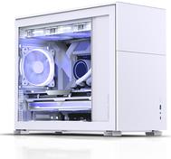 Jonsbo D31 mATX Gehäuse, Tempered Glass - weiß (D31 STD WHITE)