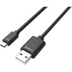 UNITEK Y-C434GBK USB Kabel 1,5 m 2.0 USB A Micro-USB B Schwarz (Y-C434GBK)