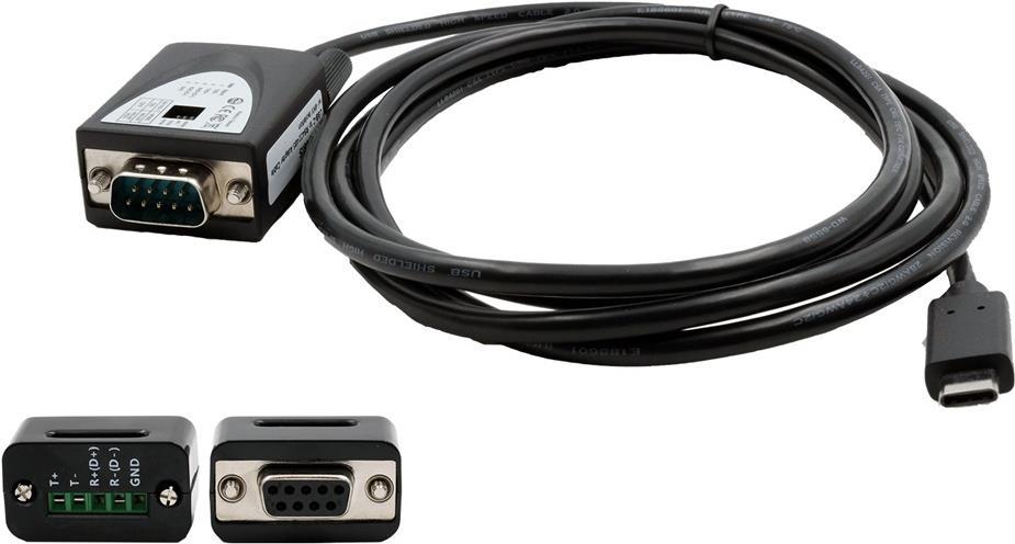 EXSYS GmbH USB 2.0 C-Stecker zu Seriell RS-422/485 Kabel (FTDI Chip) (EX-2346)