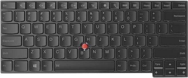 Lenovo Keyboard,BE,DFN,BL (FRU00PA540)