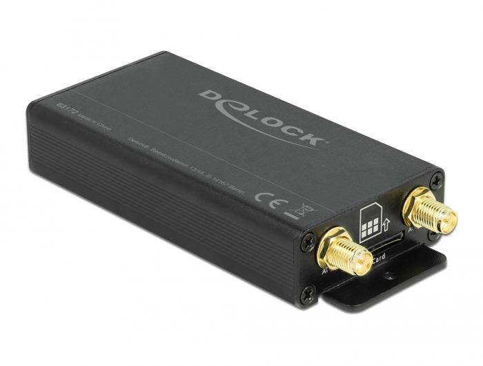 Delock USB 3.0 Konverter für M.2 Key B Modul mit SIM-Slot und Gehäuse Schwarz