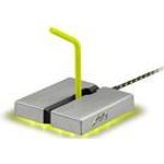 Xtrfy B1 Maus Bungee mit LED und USB-Hub - silber (XG-B1-LED)