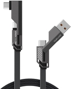 4smarts USB-C Kabel ComboCord Flat Right Angle 240W 1.5m (541457)