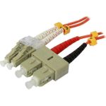 Synergy 21 S216728 Glasfaserkabel 0,5 m 2x LC 2x SC OM2 Orange (S216728)