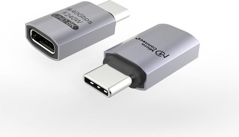 MicroConnect Premium USB4 USB-C adapter 40Gbps 240W - Adapter (USB4-CCF-240W)