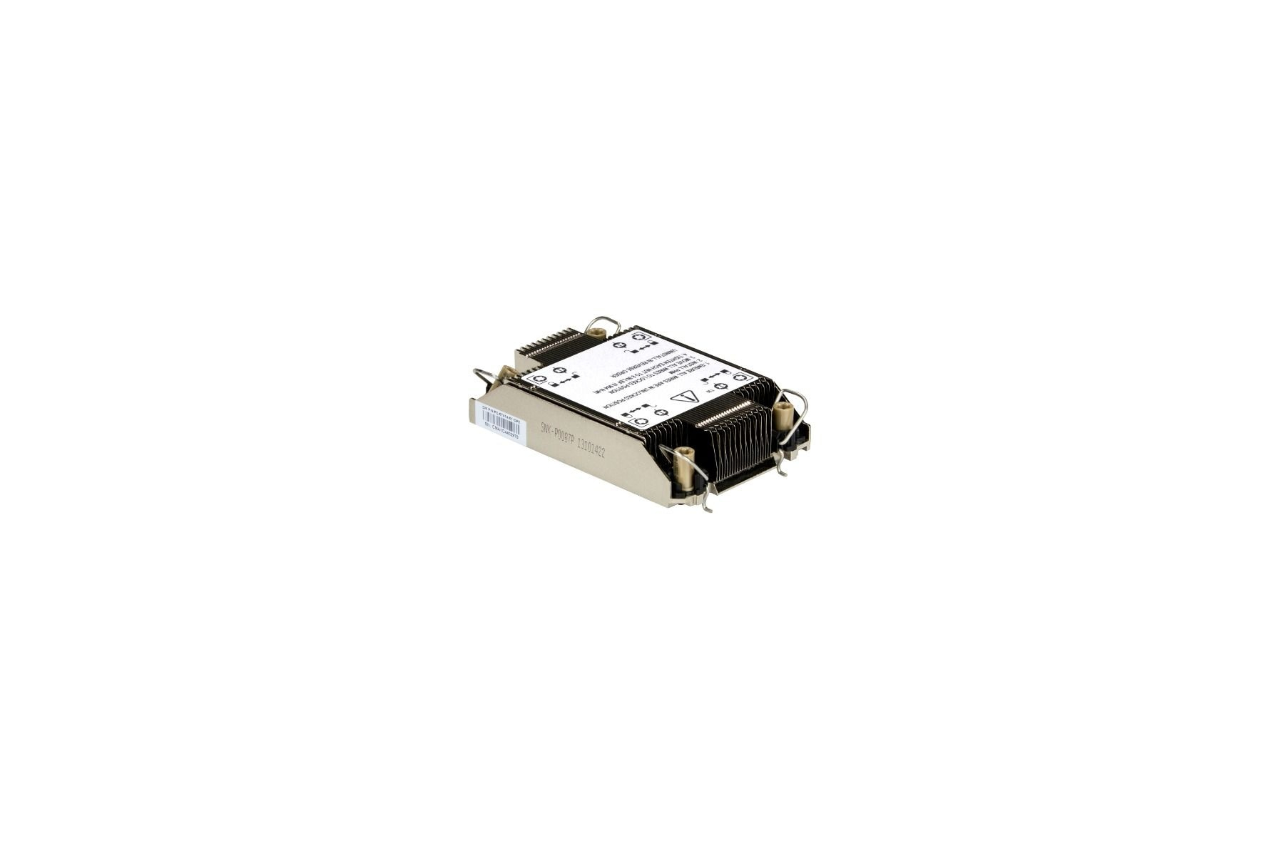 Supermicro SNK-P0087P Prozessor-Luftkühler 1U Schwarz, Metallisch