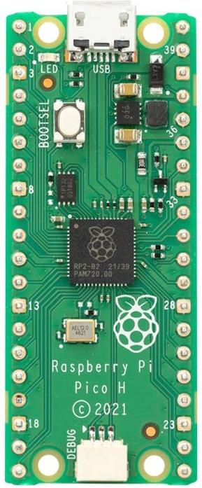 Raspberry Pi® Mikrocontroller RP-PICO-H (RP-PICO-H)
