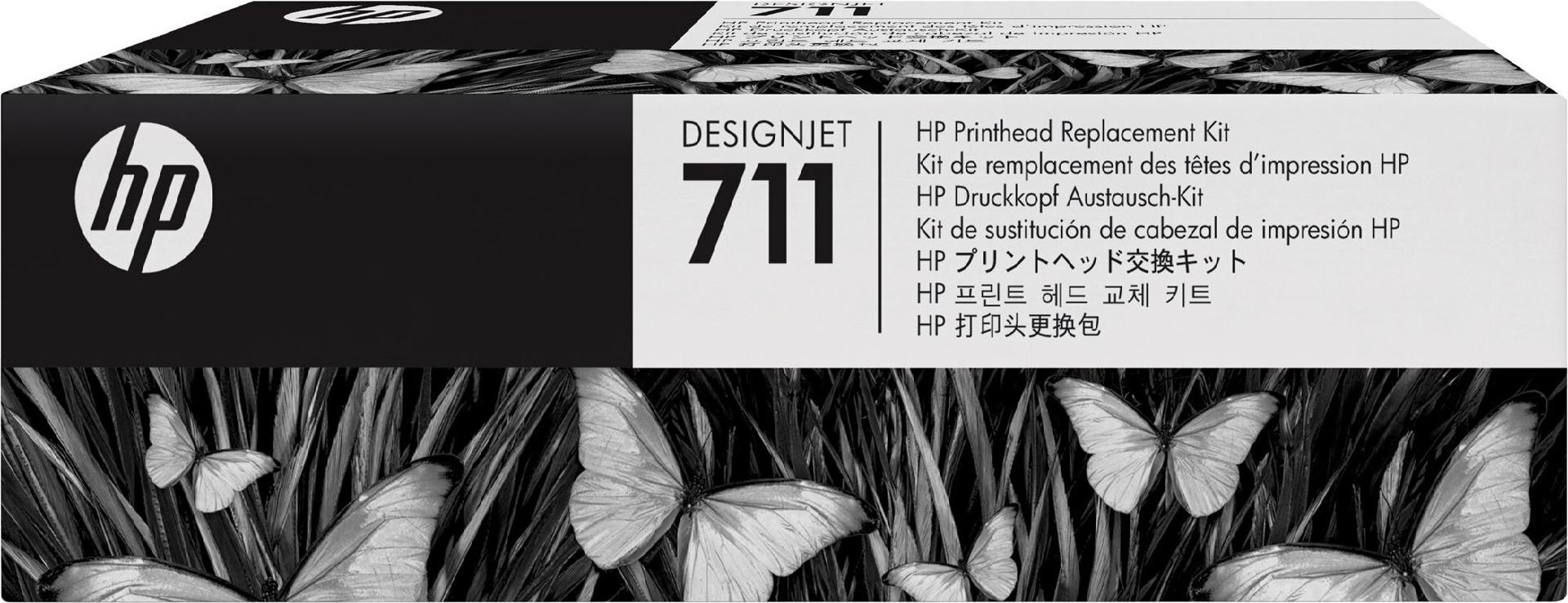 HP DesignJet 711 Druckkopf Schwarz, Gelb, Cyan, Magenta