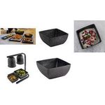 APS Schale FROSTFIRE, 3,8 Liter, (B)250 x (T)250 x (H)120 mm aus Aluminium, mit Antihaftbeschichtung, leiten und - 1 Stück (30504)