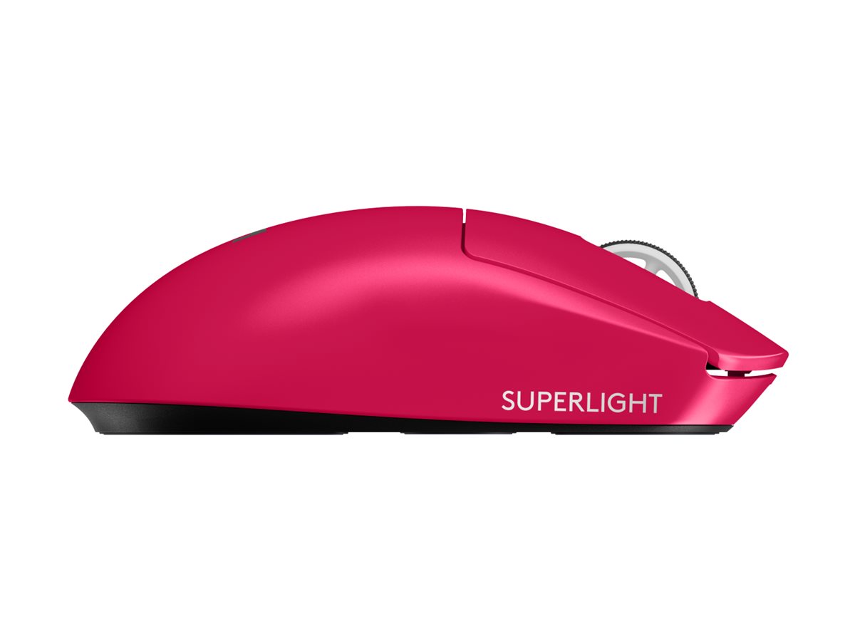 Logitech G PRO X SUPERLIGHT 2 Kabellose Gaming-Maus 60 g Pink