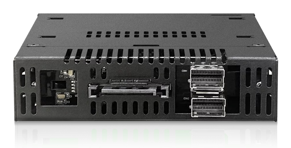 ICY Dock ToughArmor MB834MK-B V2 3.5" M.2 NVMe SSD Mobile Rack Schwarz