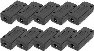 DIGITUS Kabelanschlusskasten - oberflächenbündig montierbar, Oberfläche montierbar - CAT 7 - abgeschirmt (Packung mit 10) (DN-93907-1-10)
