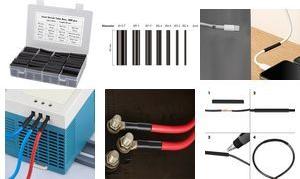 LogiLink Schrumpfschlauch-Set 300 Stk 45mm 3:1 Schrumpfrate (KAB0122)