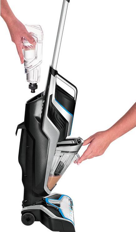 Bissell CrossWave Pet Pro 2225N 560 W Schwarz, Blau, Silber