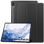 passend für Samsung Galaxy Tab S9 5G 128GB Flipcover schwarz  TPU (MG-FlipSGTABS95GSW)