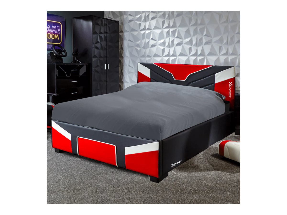 X Rocker Cerberus MKII Bettgestell 102 cm x 204 cm Rot