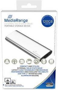 MediaRange External SSD 120GB silver (MR1100)