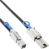 InLine® externes Mini SAS HD Kabel, SFF-8644 zu SFF-8088, 6Gb/s, 1m (27639B)