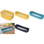 LEITZ Aufbewahrungsschale My Box Cosy, DIN lang, gelb aus Kunststoff, BPA-frei, lebensmittelecht, mit abgerundeten - 1 Stück (5265-00-19)