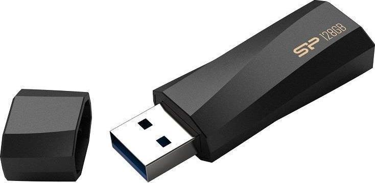 Silicon Power USB-Stick, Blaze B07, 128GB, USB 3.0, Schwarz (SP128GBUF3B07V1K)