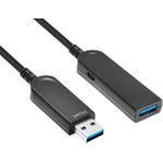 MicroConnect Premium Optic fiber USB 25m (MC-USB3.0AAF25AOP)