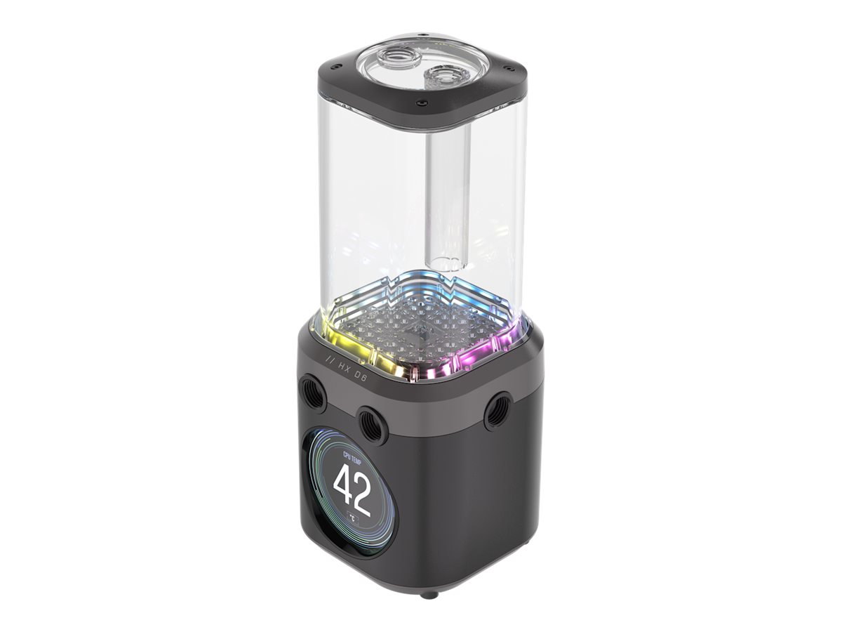 CORSAIR iCUE Link XD6 RGB ELITE LCD Pumpe und Tank Schwarz
