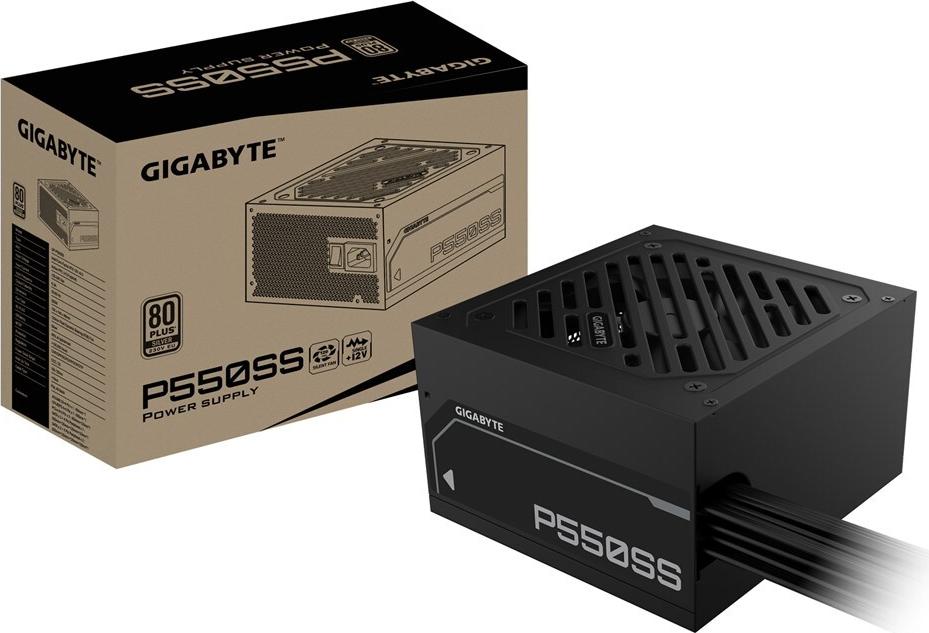 GIGABYTE P550SS Netzteil 550 W 80 PLUS Silver Schwarz