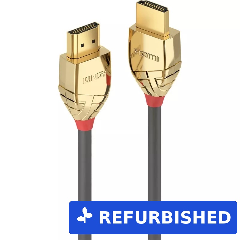 Lindy Gold Line Ultra High Speed HDMI mit Ethernetkabel (37604)