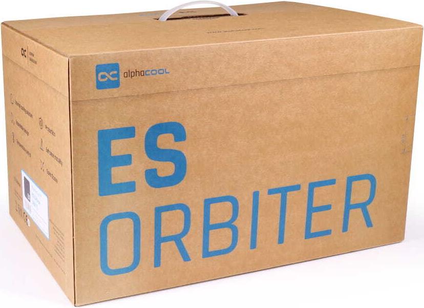 Alphacool ES Orbiter 360 TS All-in-One-Flüssigkeitskühler Schwarz - Silber