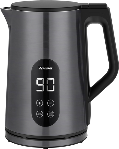 Trisa Digital Boil Wasserkocher schnurlos Anthrazit (6459.4112)