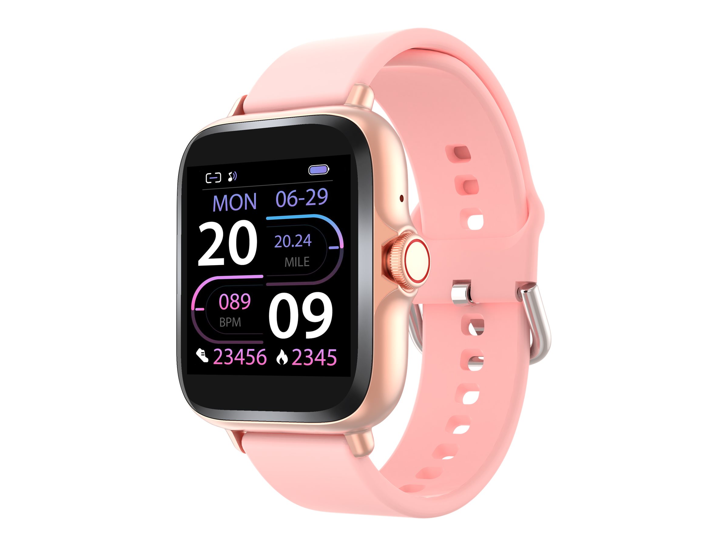 Denver SWC-156RO Smartwatch 1,44" TFT Bluetooth Rosa