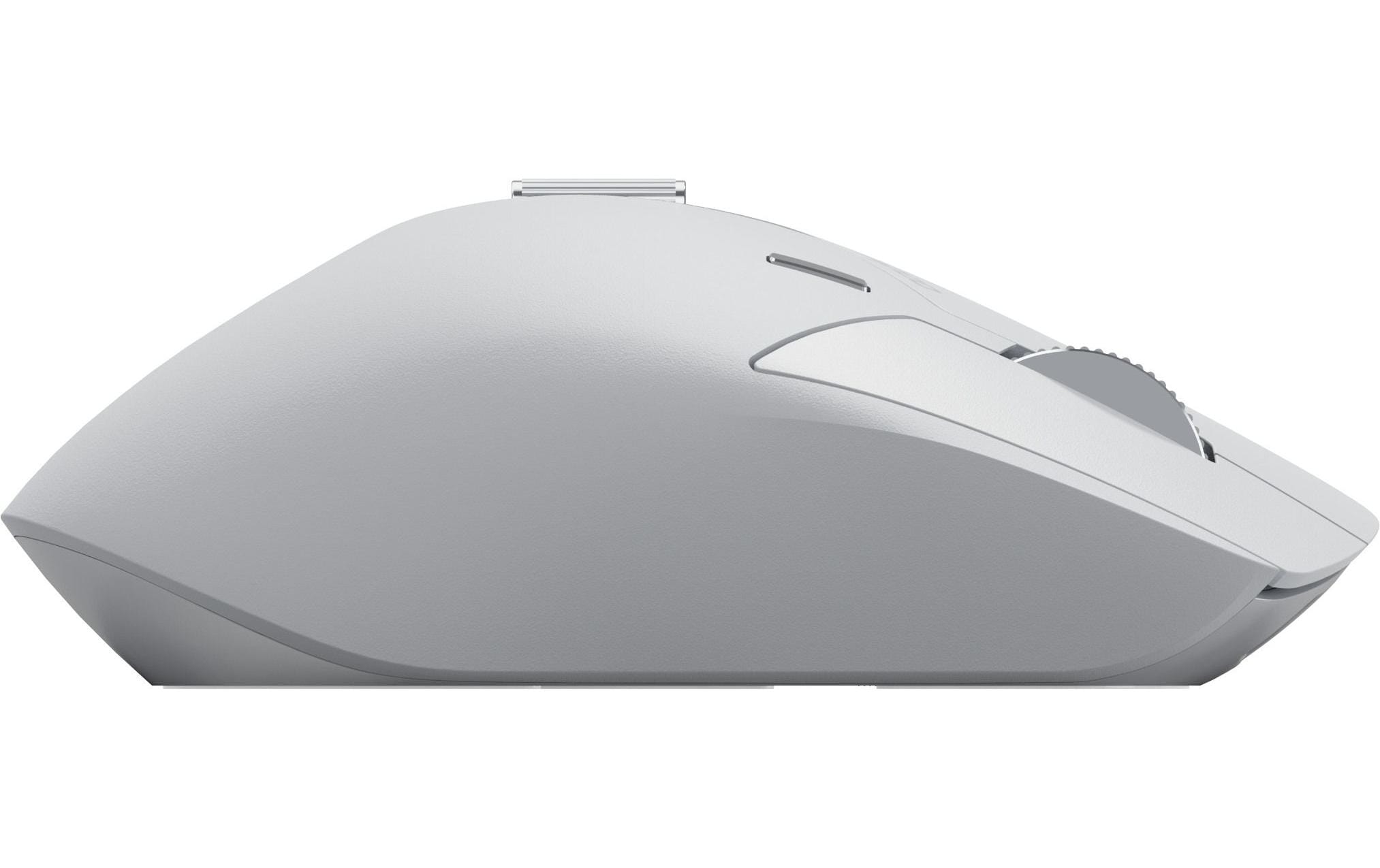 Rapoo MT760M Maus 4000 DPI RF Wireless + Bluetooth Grau