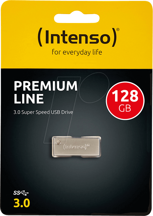 Intenso USB-Drive 3.0 Premium Line 128 GB USB Stick silber (3534491)