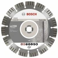 Bosch Diamanttrennscheibe Best for Concrete, 230 x 22,23 x 2,4 x 15 mm 2608602655 Durchmesser 230 mm Innen-Ø 22.23 mm (2608602655)