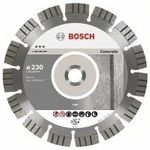 Bosch Diamanttrennscheibe Best for Concrete, 230 x 22,23 x 2,4 x 15 mm 2608602655 Durchmesser 230 mm Innen-Ø 22.23 mm (2608602655)