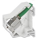 DeLOCK Modularer Einsatz für DIN-Schiene-Halterung (86414)