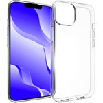 eSTUFF ES67100021-BULK. Etui-Typ: Cover, Markenkompatibilität: Apple, Kompatibilität: iPhone 14, Maximale Bildschirmgröße: 15,5 cm (6.1"), Oberflächenfärbung: Monochromatisch, Produktfarbe: Transparent (ES67100021-BULK)