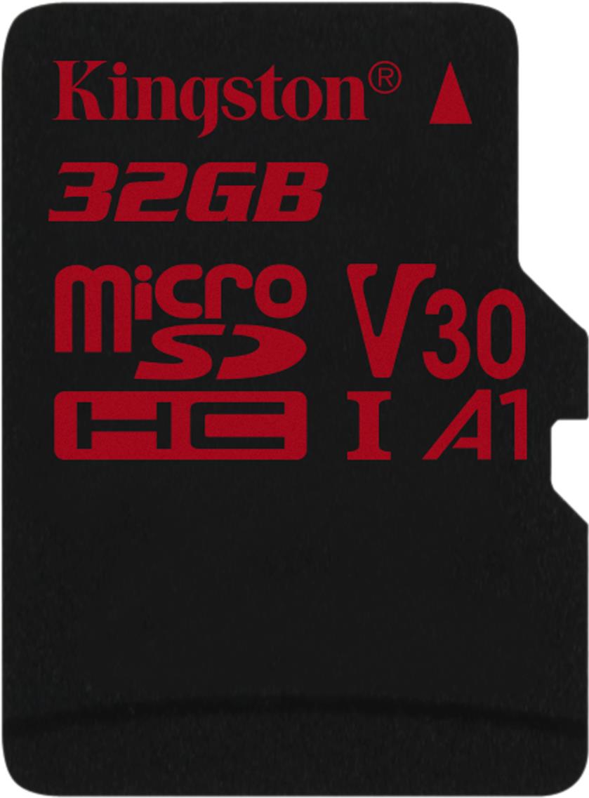 Kingston Technology Canvas React 32GB MicroSDHC UHS-I Klasse 10 Speicherkarte (SDCR/32GBSP)